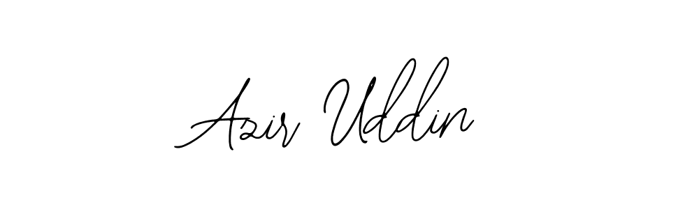 The best way (Bearetta-2O07w) to make a short signature is to pick only two or three words in your name. The name Azir Uddin include a total of six letters. For converting this name. Azir Uddin signature style 12 images and pictures png