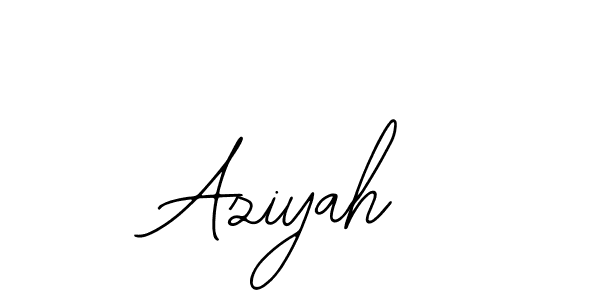 You should practise on your own different ways (Bearetta-2O07w) to write your name (Aziyah) in signature. don't let someone else do it for you. Aziyah signature style 12 images and pictures png
