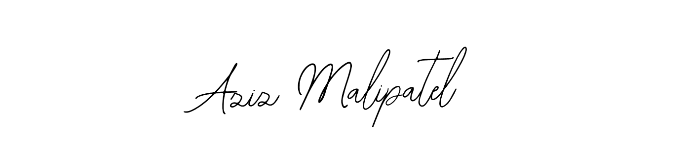 How to Draw Aziz Malipatel signature style? Bearetta-2O07w is a latest design signature styles for name Aziz Malipatel. Aziz Malipatel signature style 12 images and pictures png