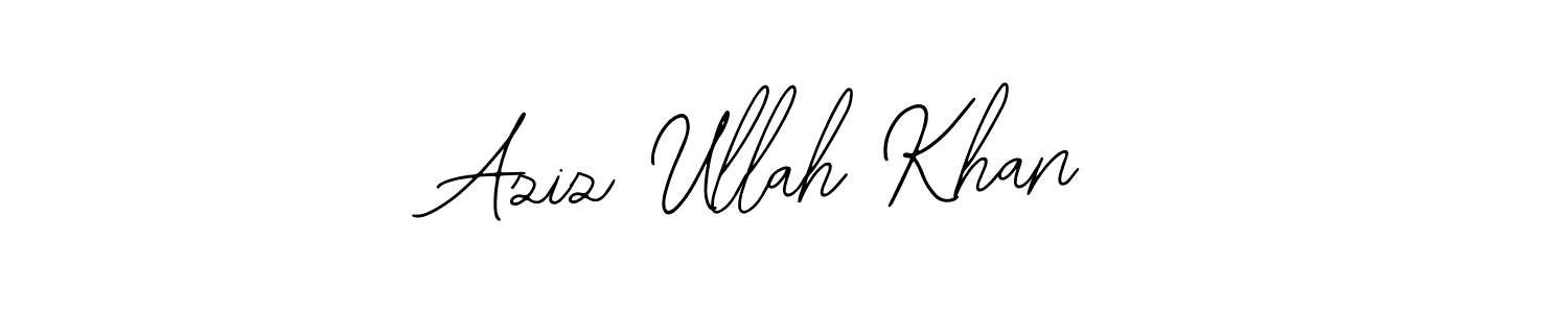 Create a beautiful signature design for name Aziz Ullah Khan. With this signature (Bearetta-2O07w) fonts, you can make a handwritten signature for free. Aziz Ullah Khan signature style 12 images and pictures png