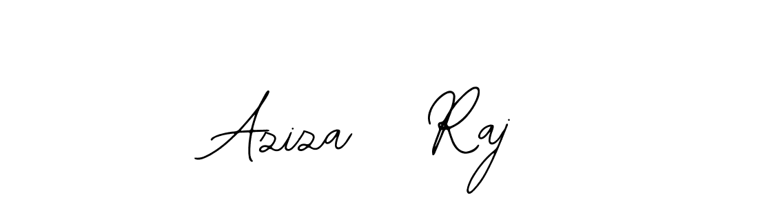 You should practise on your own different ways (Bearetta-2O07w) to write your name (Aziza   Raj) in signature. don't let someone else do it for you. Aziza   Raj signature style 12 images and pictures png