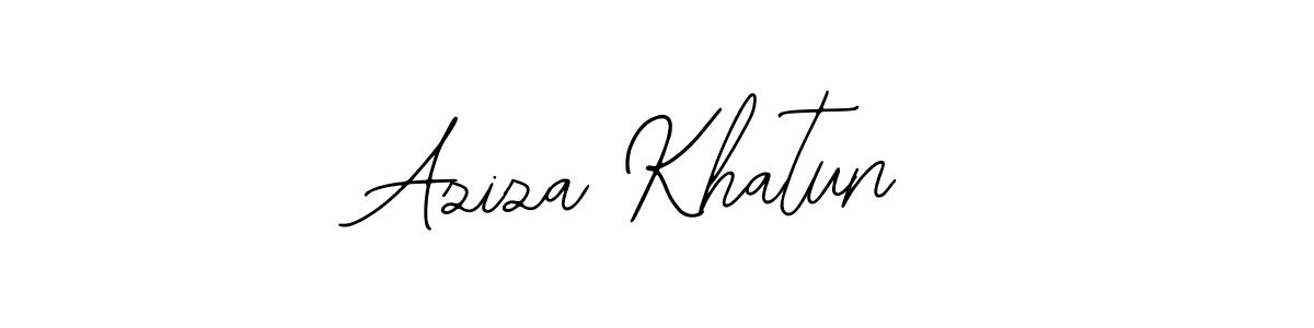 Also we have Aziza Khatun name is the best signature style. Create professional handwritten signature collection using Bearetta-2O07w autograph style. Aziza Khatun signature style 12 images and pictures png