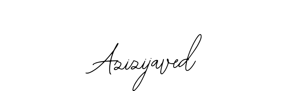 How to make Azizijaved signature? Bearetta-2O07w is a professional autograph style. Create handwritten signature for Azizijaved name. Azizijaved signature style 12 images and pictures png