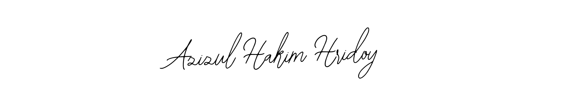 Similarly Bearetta-2O07w is the best handwritten signature design. Signature creator online .You can use it as an online autograph creator for name Azizul Hakim Hridoy. Azizul Hakim Hridoy signature style 12 images and pictures png