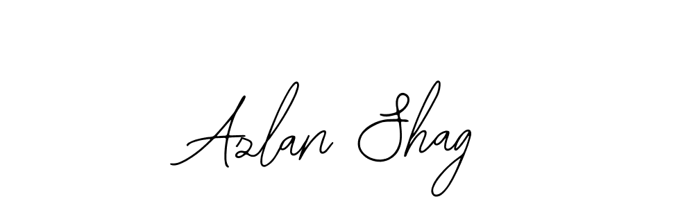 Also You can easily find your signature by using the search form. We will create Azlan Shag name handwritten signature images for you free of cost using Bearetta-2O07w sign style. Azlan Shag signature style 12 images and pictures png