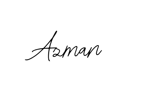 Use a signature maker to create a handwritten signature online. With this signature software, you can design (Bearetta-2O07w) your own signature for name Azman. Azman signature style 12 images and pictures png