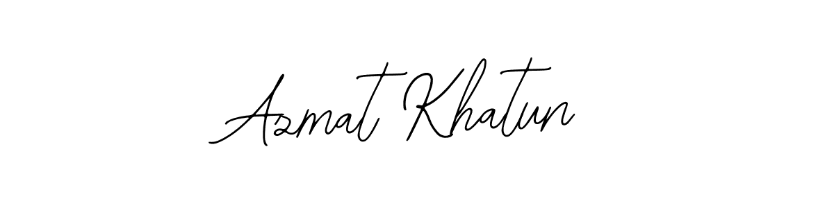 Also You can easily find your signature by using the search form. We will create Azmat Khatun name handwritten signature images for you free of cost using Bearetta-2O07w sign style. Azmat Khatun signature style 12 images and pictures png
