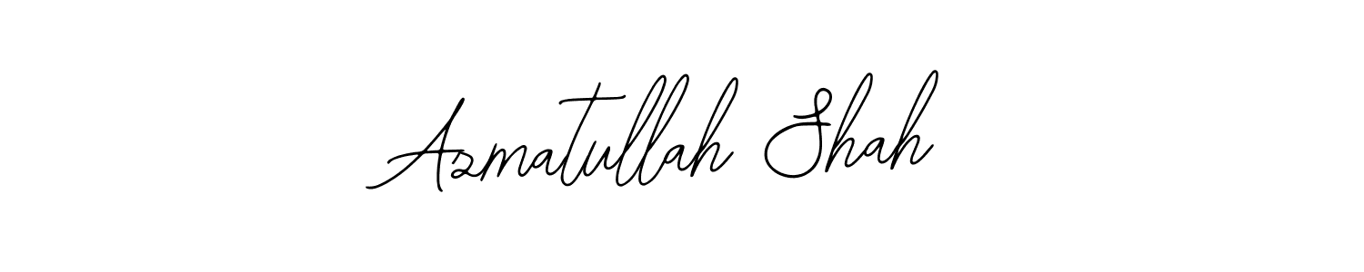 Make a beautiful signature design for name Azmatullah Shah. Use this online signature maker to create a handwritten signature for free. Azmatullah Shah signature style 12 images and pictures png