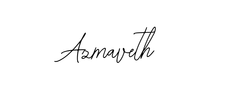 The best way (Bearetta-2O07w) to make a short signature is to pick only two or three words in your name. The name Azmaveth include a total of six letters. For converting this name. Azmaveth signature style 12 images and pictures png