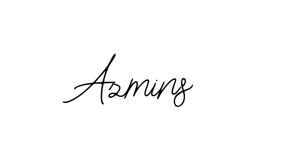 You should practise on your own different ways (Bearetta-2O07w) to write your name (Azmins) in signature. don't let someone else do it for you. Azmins signature style 12 images and pictures png