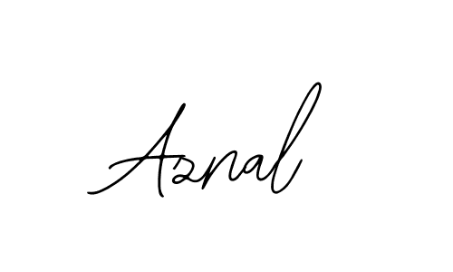 Bearetta-2O07w is a professional signature style that is perfect for those who want to add a touch of class to their signature. It is also a great choice for those who want to make their signature more unique. Get Aznal name to fancy signature for free. Aznal signature style 12 images and pictures png