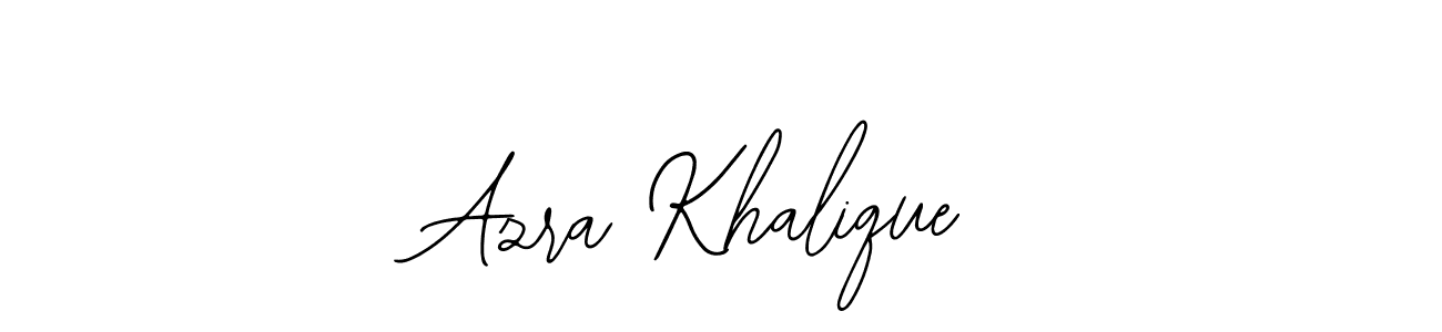 How to make Azra Khalique signature? Bearetta-2O07w is a professional autograph style. Create handwritten signature for Azra Khalique name. Azra Khalique signature style 12 images and pictures png