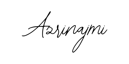 Design your own signature with our free online signature maker. With this signature software, you can create a handwritten (Bearetta-2O07w) signature for name Azrinajmi. Azrinajmi signature style 12 images and pictures png