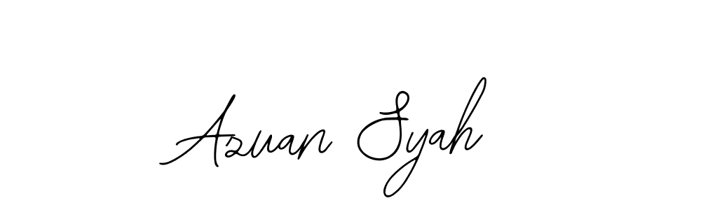 Create a beautiful signature design for name Azuan Syah. With this signature (Bearetta-2O07w) fonts, you can make a handwritten signature for free. Azuan Syah signature style 12 images and pictures png