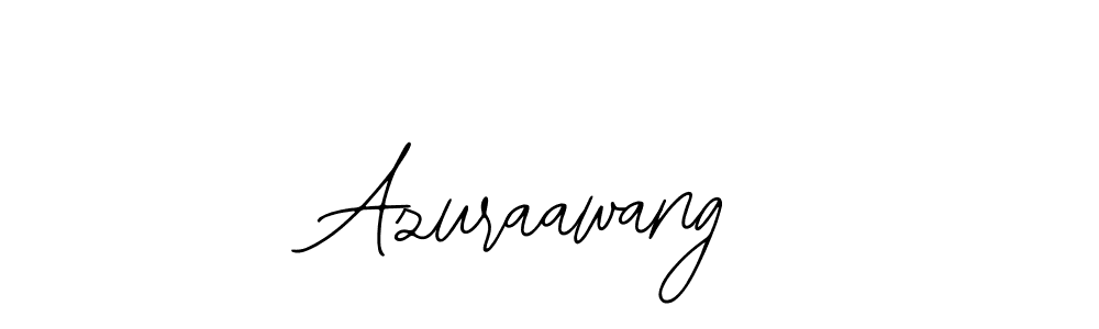 if you are searching for the best signature style for your name Azuraawang. so please give up your signature search. here we have designed multiple signature styles  using Bearetta-2O07w. Azuraawang signature style 12 images and pictures png