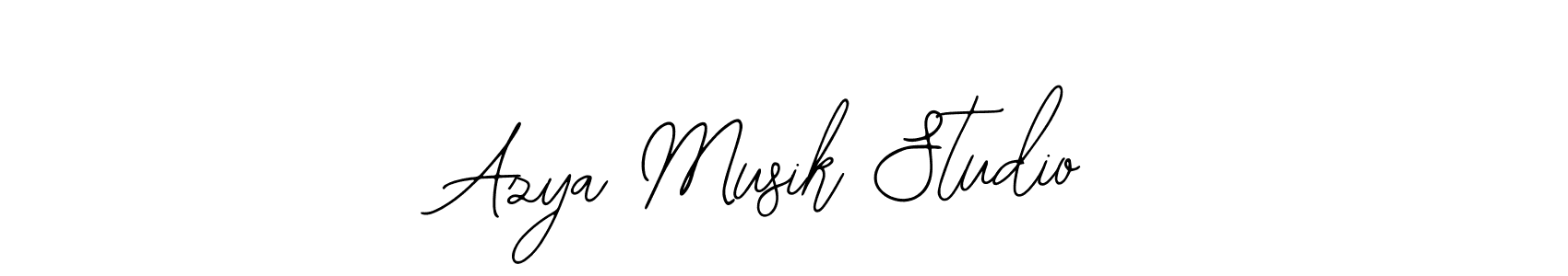 Azya Musik Studio stylish signature style. Best Handwritten Sign (Bearetta-2O07w) for my name. Handwritten Signature Collection Ideas for my name Azya Musik Studio. Azya Musik Studio signature style 12 images and pictures png