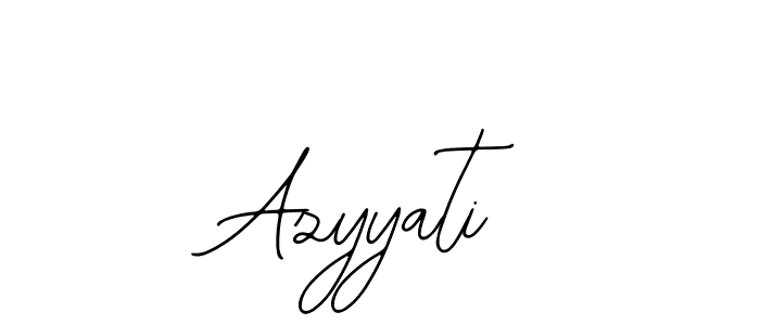 Make a beautiful signature design for name Azyyati. With this signature (Bearetta-2O07w) style, you can create a handwritten signature for free. Azyyati signature style 12 images and pictures png