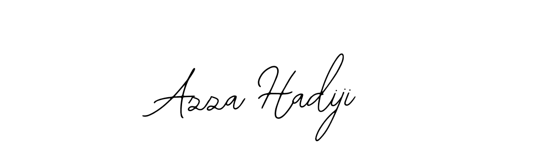 Also You can easily find your signature by using the search form. We will create Azza Hadiji name handwritten signature images for you free of cost using Bearetta-2O07w sign style. Azza Hadiji signature style 12 images and pictures png