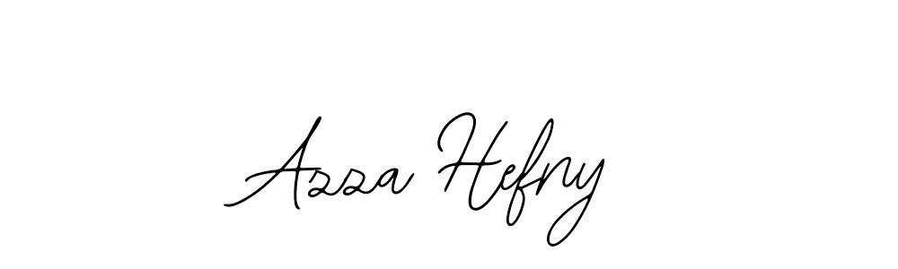 How to make Azza Hefny signature? Bearetta-2O07w is a professional autograph style. Create handwritten signature for Azza Hefny name. Azza Hefny signature style 12 images and pictures png