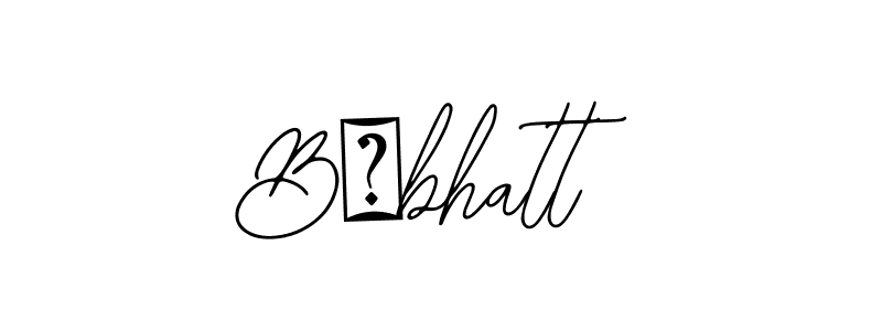 if you are searching for the best signature style for your name B²bhatt. so please give up your signature search. here we have designed multiple signature styles  using Bearetta-2O07w. B²bhatt signature style 12 images and pictures png