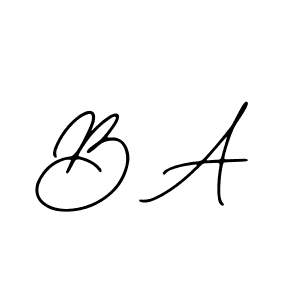See photos of B A official signature by Spectra . Check more albums & portfolios. Read reviews & check more about Bearetta-2O07w font. B A signature style 12 images and pictures png
