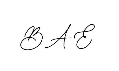 Bearetta-2O07w is a professional signature style that is perfect for those who want to add a touch of class to their signature. It is also a great choice for those who want to make their signature more unique. Get B A E name to fancy signature for free. B A E signature style 12 images and pictures png