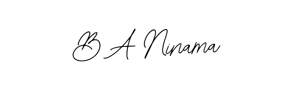 This is the best signature style for the B A Ninama name. Also you like these signature font (Bearetta-2O07w). Mix name signature. B A Ninama signature style 12 images and pictures png