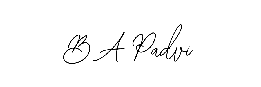 This is the best signature style for the B A Padvi name. Also you like these signature font (Bearetta-2O07w). Mix name signature. B A Padvi signature style 12 images and pictures png