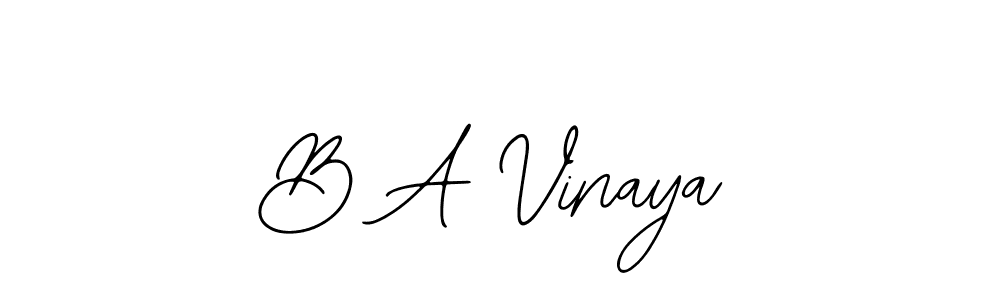 Best and Professional Signature Style for B A Vinaya. Bearetta-2O07w Best Signature Style Collection. B A Vinaya signature style 12 images and pictures png