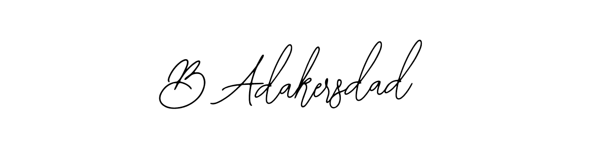 You should practise on your own different ways (Bearetta-2O07w) to write your name (B Adakersdad) in signature. don't let someone else do it for you. B Adakersdad signature style 12 images and pictures png