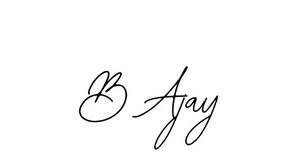 Here are the top 10 professional signature styles for the name B Ajay. These are the best autograph styles you can use for your name. B Ajay signature style 12 images and pictures png