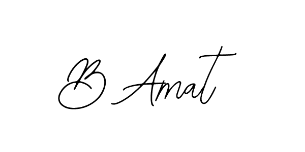 Make a beautiful signature design for name B Amat. With this signature (Bearetta-2O07w) style, you can create a handwritten signature for free. B Amat signature style 12 images and pictures png