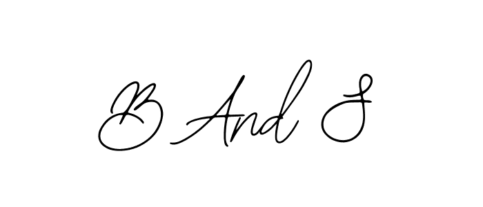 Once you've used our free online signature maker to create your best signature Bearetta-2O07w style, it's time to enjoy all of the benefits that B And S name signing documents. B And S signature style 12 images and pictures png