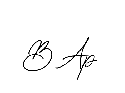 Once you've used our free online signature maker to create your best signature Bearetta-2O07w style, it's time to enjoy all of the benefits that B Ap name signing documents. B Ap signature style 12 images and pictures png