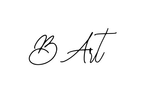 Similarly Bearetta-2O07w is the best handwritten signature design. Signature creator online .You can use it as an online autograph creator for name B Art. B Art signature style 12 images and pictures png