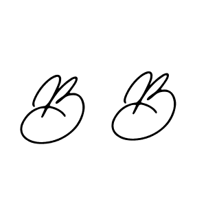 Bearetta-2O07w is a professional signature style that is perfect for those who want to add a touch of class to their signature. It is also a great choice for those who want to make their signature more unique. Get B B name to fancy signature for free. B B signature style 12 images and pictures png