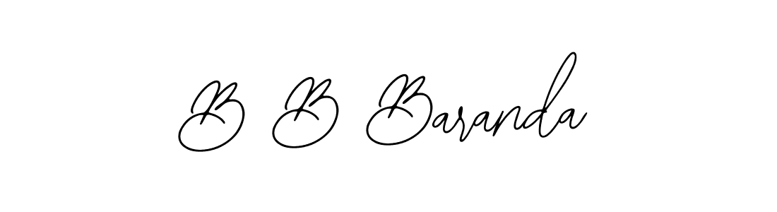 How to make B B Baranda signature? Bearetta-2O07w is a professional autograph style. Create handwritten signature for B B Baranda name. B B Baranda signature style 12 images and pictures png
