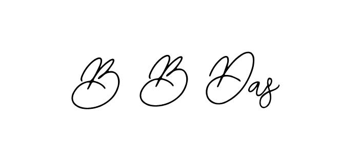 Make a beautiful signature design for name B B Das. Use this online signature maker to create a handwritten signature for free. B B Das signature style 12 images and pictures png