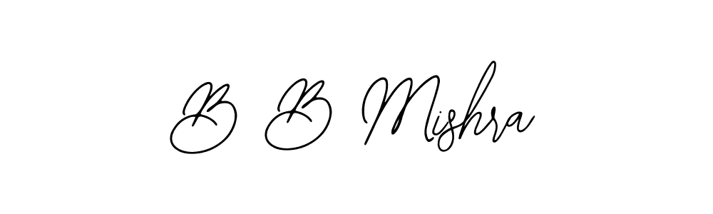 Design your own signature with our free online signature maker. With this signature software, you can create a handwritten (Bearetta-2O07w) signature for name B B Mishra. B B Mishra signature style 12 images and pictures png