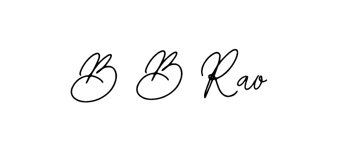 Here are the top 10 professional signature styles for the name B B Rao. These are the best autograph styles you can use for your name. B B Rao signature style 12 images and pictures png