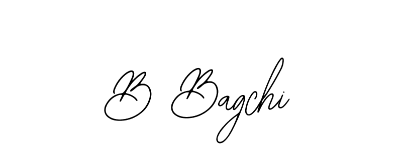 The best way (Bearetta-2O07w) to make a short signature is to pick only two or three words in your name. The name B Bagchi include a total of six letters. For converting this name. B Bagchi signature style 12 images and pictures png