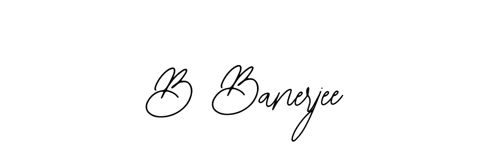 B Banerjee stylish signature style. Best Handwritten Sign (Bearetta-2O07w) for my name. Handwritten Signature Collection Ideas for my name B Banerjee. B Banerjee signature style 12 images and pictures png