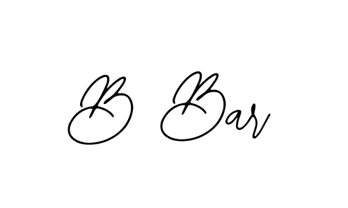 Similarly Bearetta-2O07w is the best handwritten signature design. Signature creator online .You can use it as an online autograph creator for name B Bar. B Bar signature style 12 images and pictures png