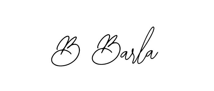 How to make B Barla signature? Bearetta-2O07w is a professional autograph style. Create handwritten signature for B Barla name. B Barla signature style 12 images and pictures png