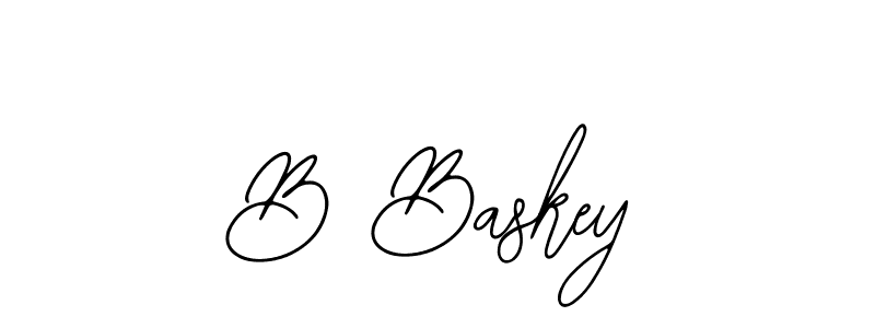 Make a beautiful signature design for name B Baskey. Use this online signature maker to create a handwritten signature for free. B Baskey signature style 12 images and pictures png