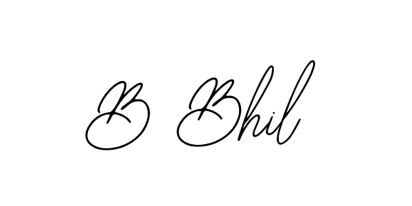 if you are searching for the best signature style for your name B Bhil. so please give up your signature search. here we have designed multiple signature styles  using Bearetta-2O07w. B Bhil signature style 12 images and pictures png