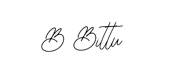 How to Draw B Bittu signature style? Bearetta-2O07w is a latest design signature styles for name B Bittu. B Bittu signature style 12 images and pictures png