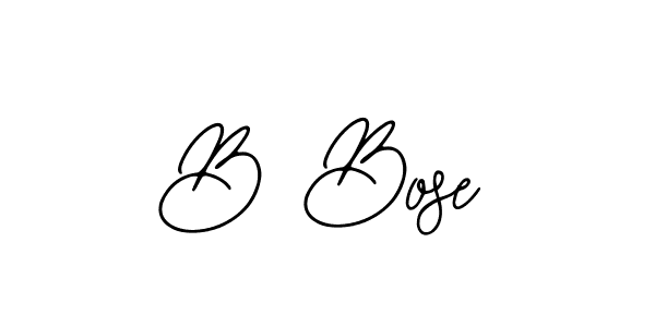 This is the best signature style for the B Bose name. Also you like these signature font (Bearetta-2O07w). Mix name signature. B Bose signature style 12 images and pictures png