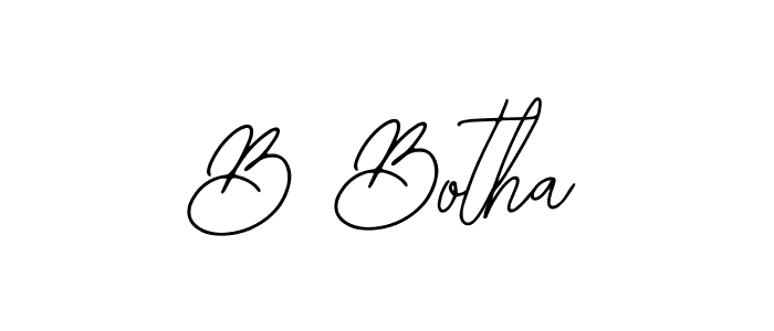 Bearetta-2O07w is a professional signature style that is perfect for those who want to add a touch of class to their signature. It is also a great choice for those who want to make their signature more unique. Get B Botha name to fancy signature for free. B Botha signature style 12 images and pictures png