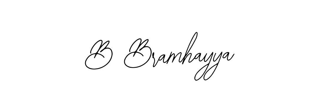 How to Draw B Bramhayya signature style? Bearetta-2O07w is a latest design signature styles for name B Bramhayya. B Bramhayya signature style 12 images and pictures png